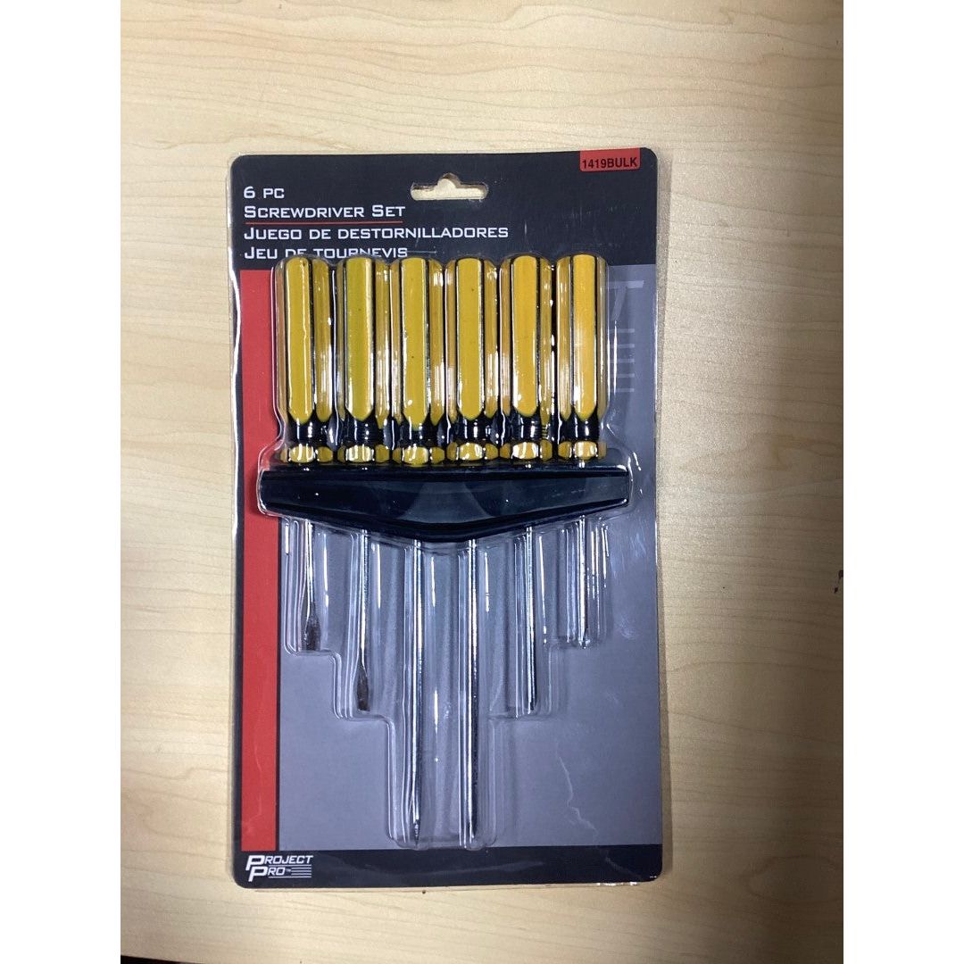 6 piece screwdriver set