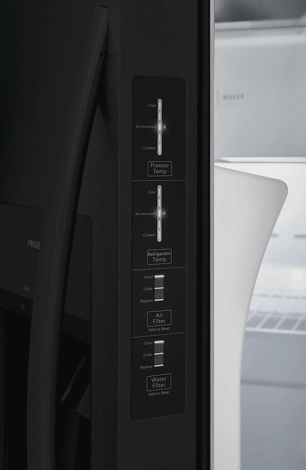 GE Profile Series Energy Star 27.8 cu ft Counter-Depth French-Door Refrigerator - sleek design with advanced energy-saving technology.