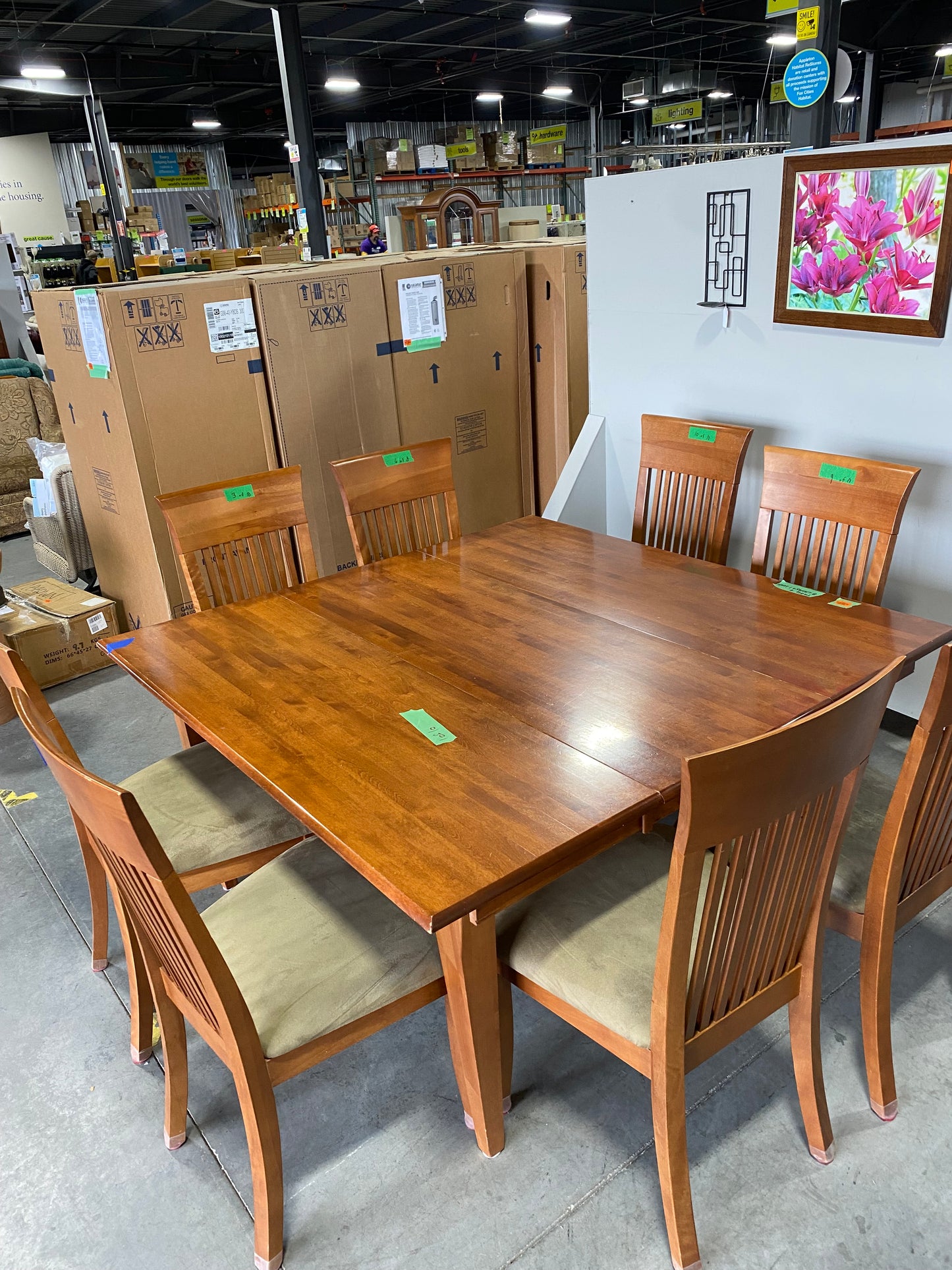 Dining Table with 8 Chairs