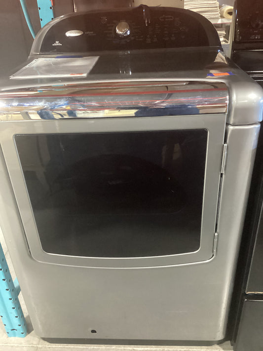 Silver Whirlpool Dryer