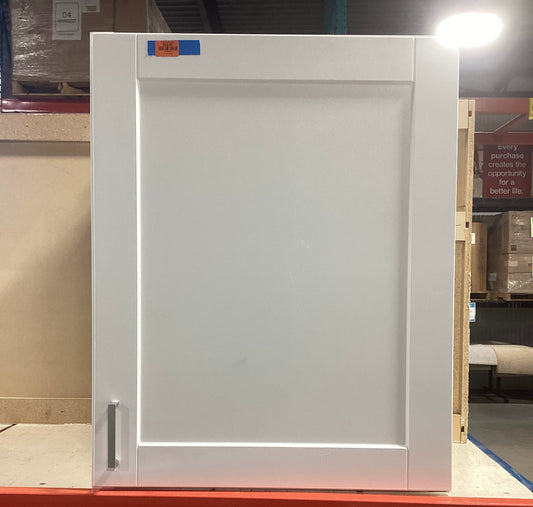 Large White 1 Door Cabinet