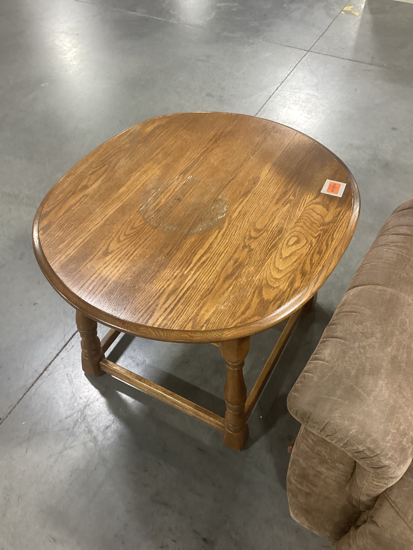 Small Oval Side Table