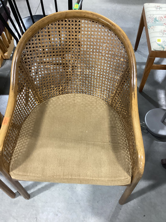 Ward Bennett Landmark Cane Chair