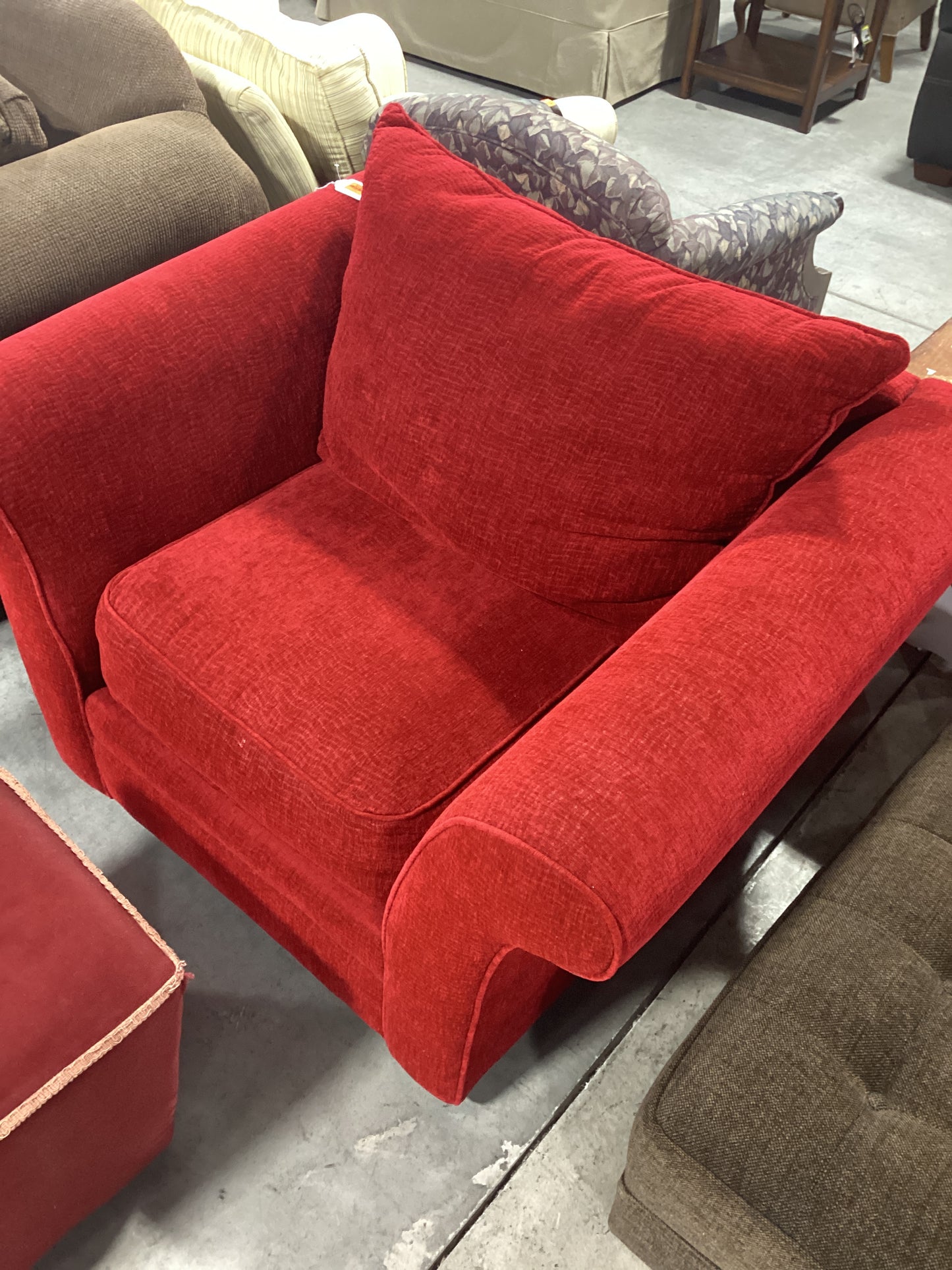 Red Living Room Chair