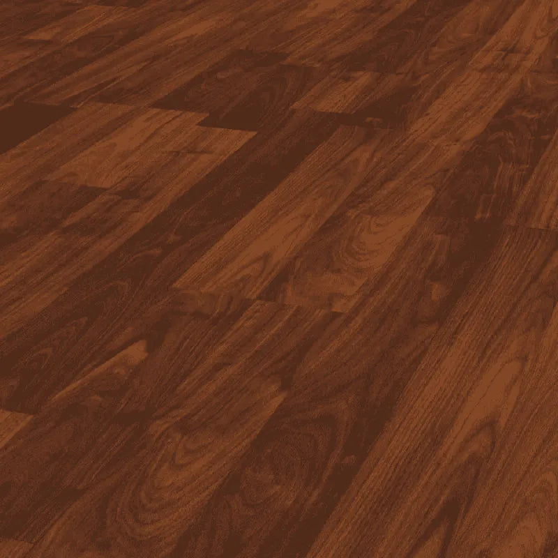 A detailed view of a wooden floor, showcasing its texture and grain patterns.